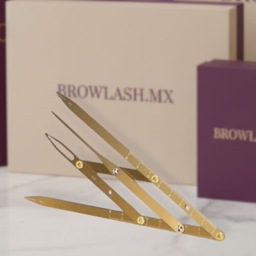 Compás Áureo para Diseño de Cejas 